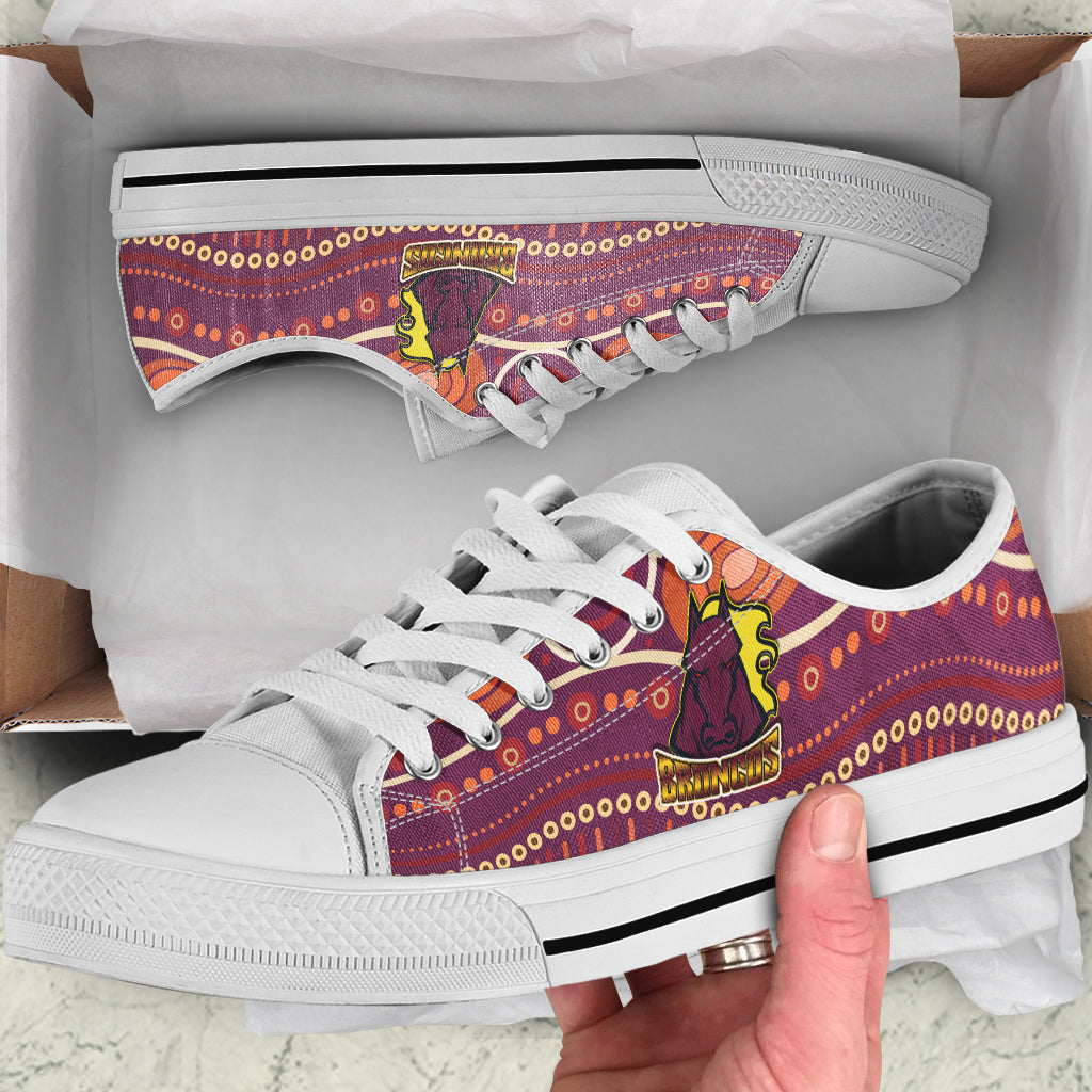 broncos-rugby-low-top-shoes-horse-aboriginal-patterns