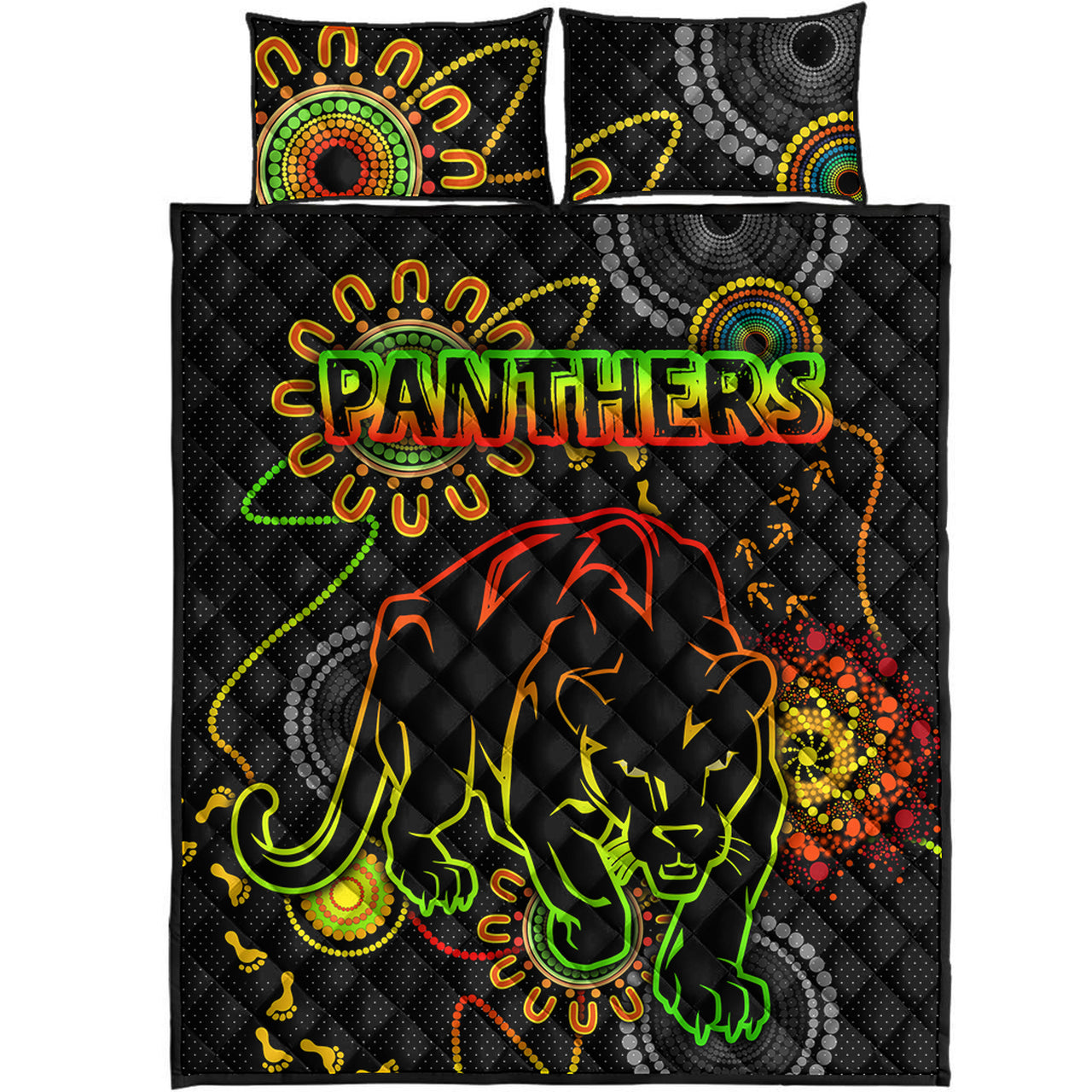 panthers-rugby-quilt-bed-set-custom-indigenous-black-panthers-quilt-bed-set