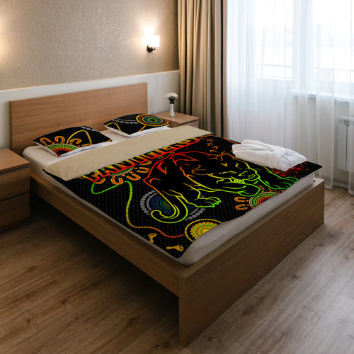 panthers-rugby-bedding-set-custom-indigenous-black-panthers-bedding-set