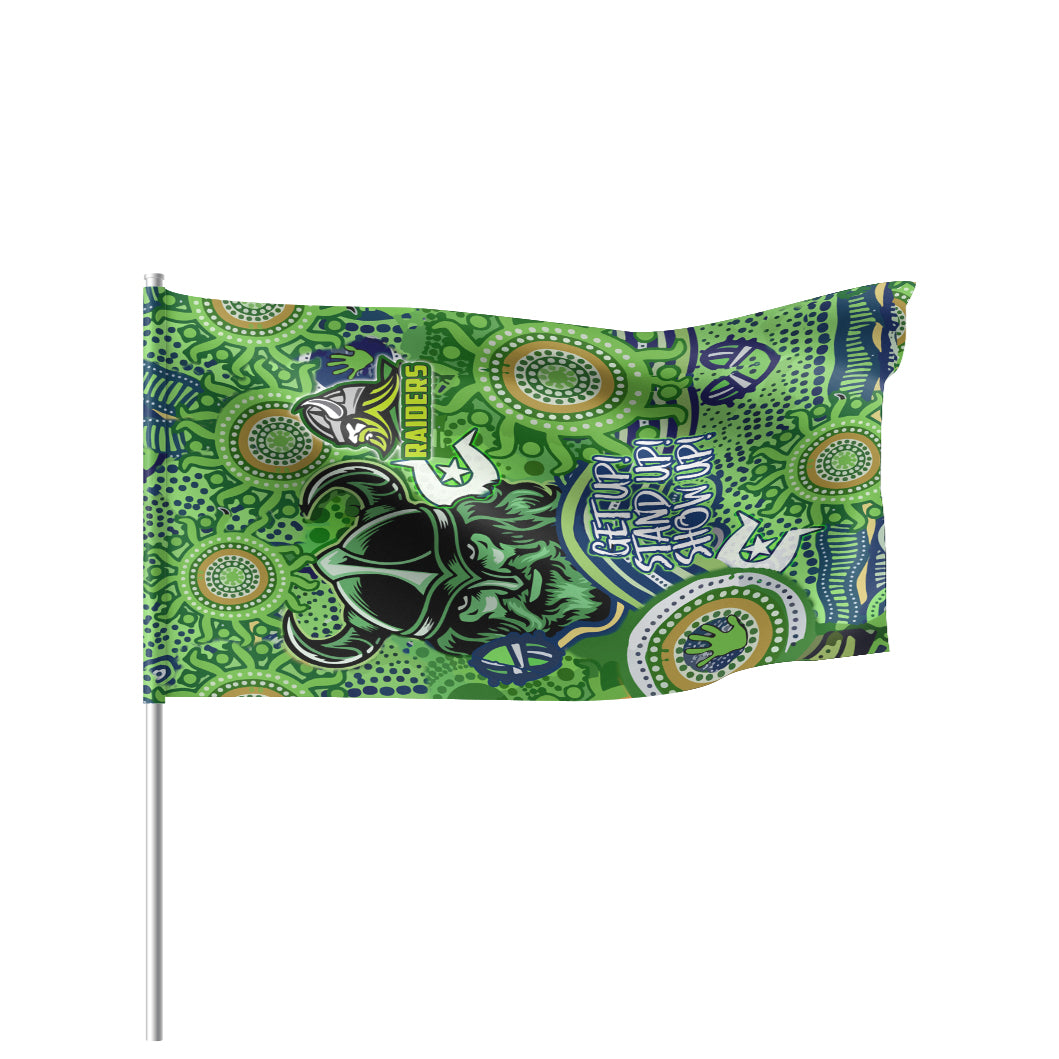 raiders-rugby-naidoc-week-watercolour-flag-canberra-raiders-getting-up-standing-up-showing-up-flag