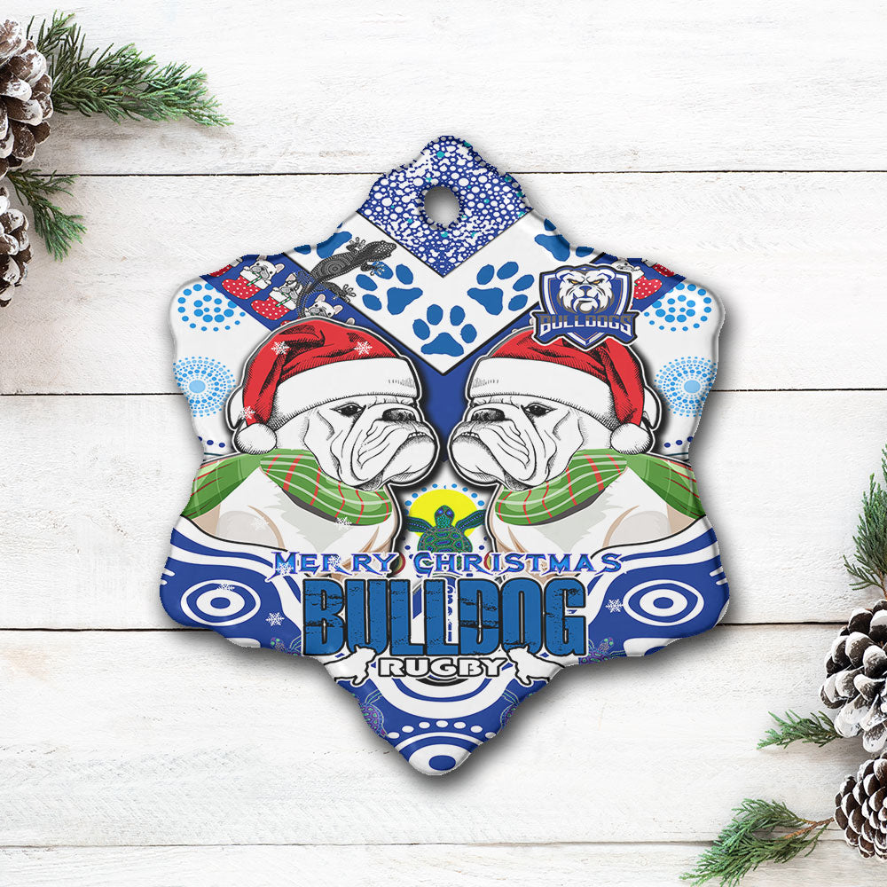 bulldogs-rugby-christmas-ornament-custom-merry-bulldogs-christmas-indigenous-ornament