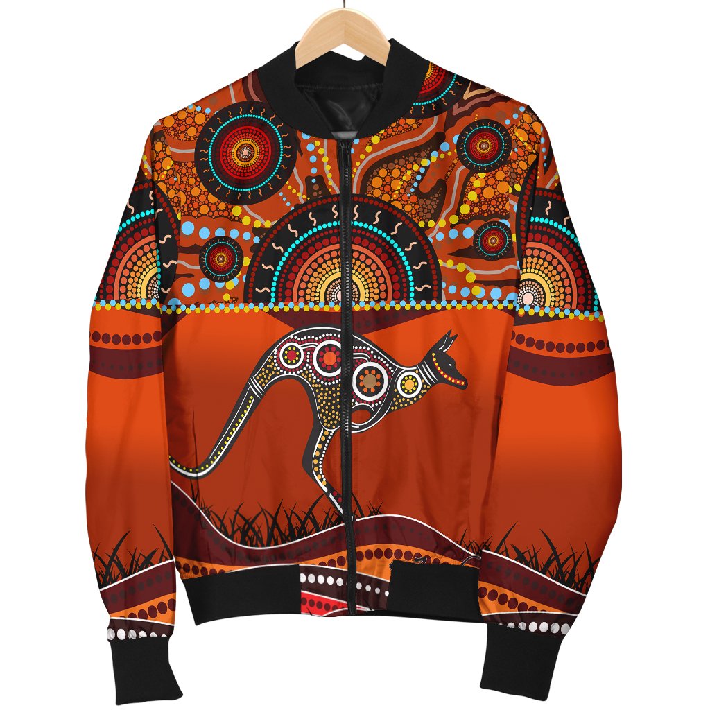 aboriginal-mens-bomber-jacket-kangaroo-with-dot-painting