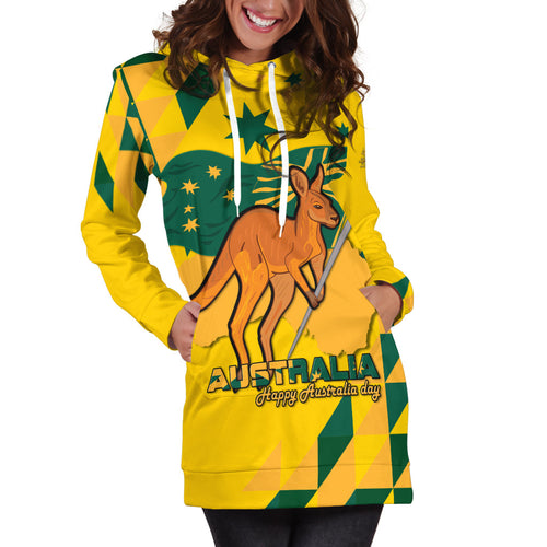 Australia Day Proud To Be Aussie Hoodie  Dress - LT12