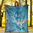 blankets-australia-beautiful-mermaid-with-dolphin
