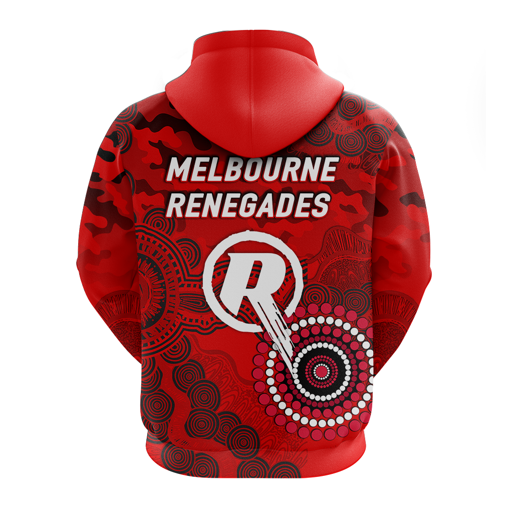 Melbourne Renegades ANZAC Day Aboriginal Hoodie - LT12