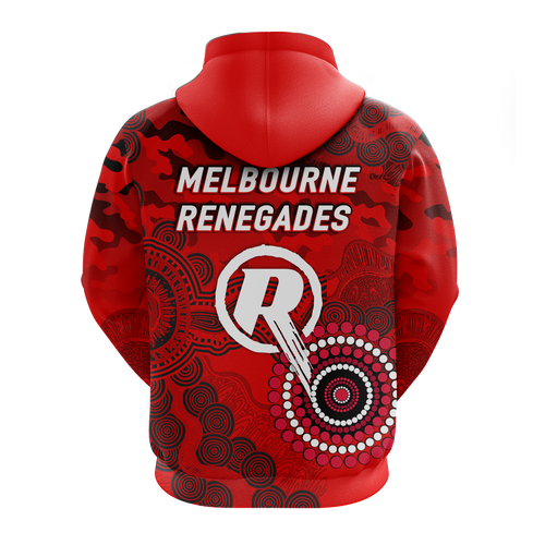Melbourne Renegades ANZAC Day Aboriginal Hoodie - LT12