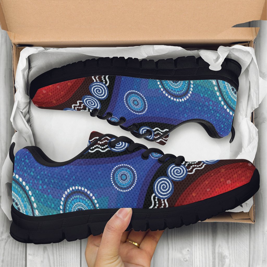 sneaker-aboriginal-color-dot-painting