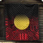 aboriginal-premium-quilt-indigenous-flag-grunge-style