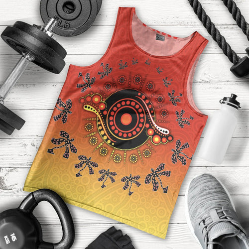 mans-tank-top-circle-pattern