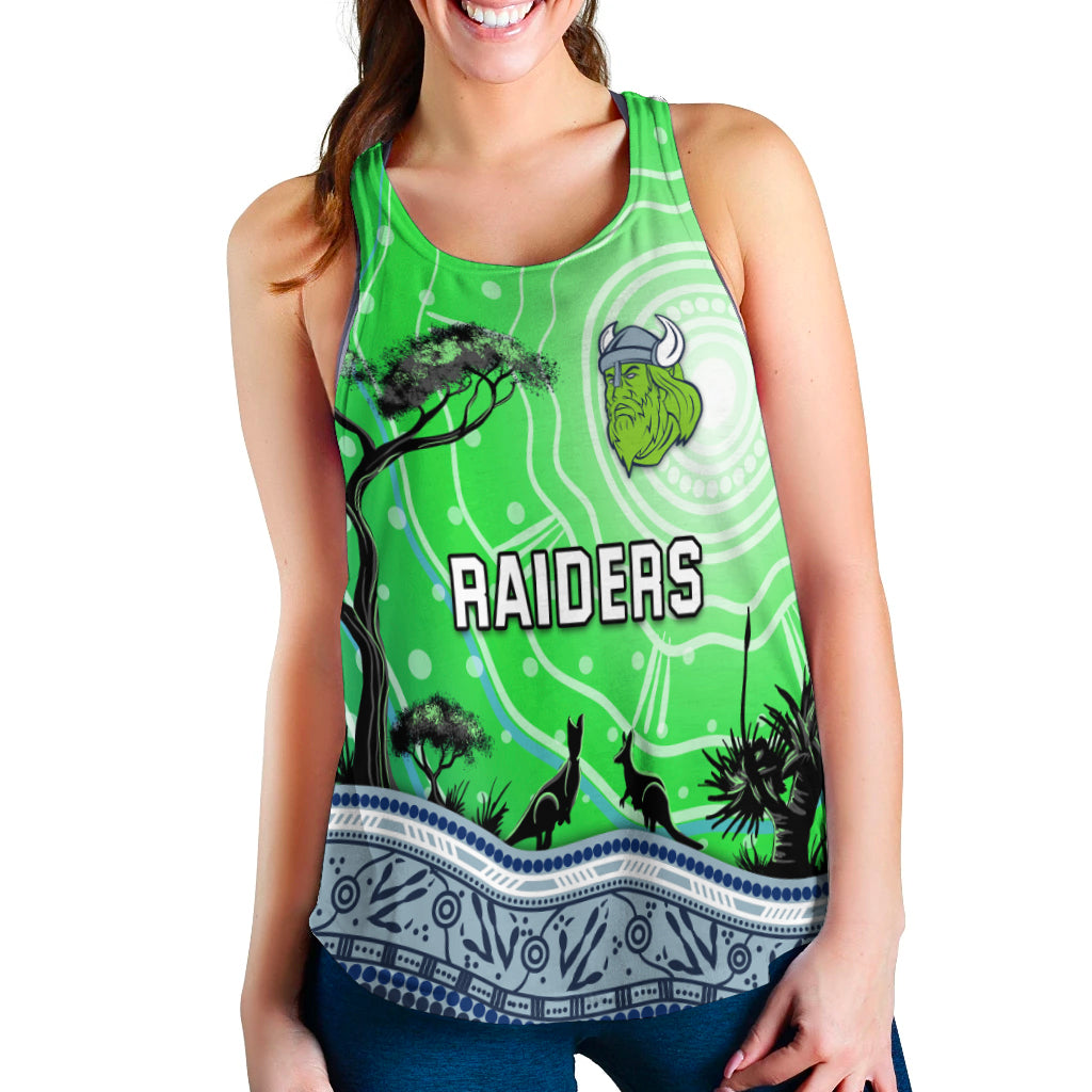 Raiders Indigenous Women Racerback Tank LT13 - Vibe Hoodie