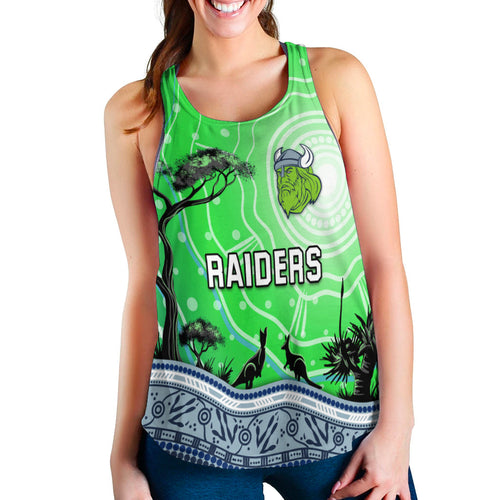 Raiders Indigenous Women Racerback Tank LT13 - Vibe Hoodie