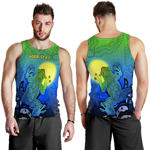 customaboriginal-mens-tank-top-indigenous-frog-blue