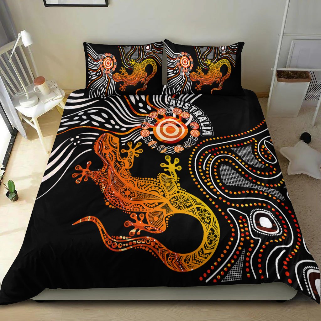 aboriginal-bedding-set-lizard-sunshine