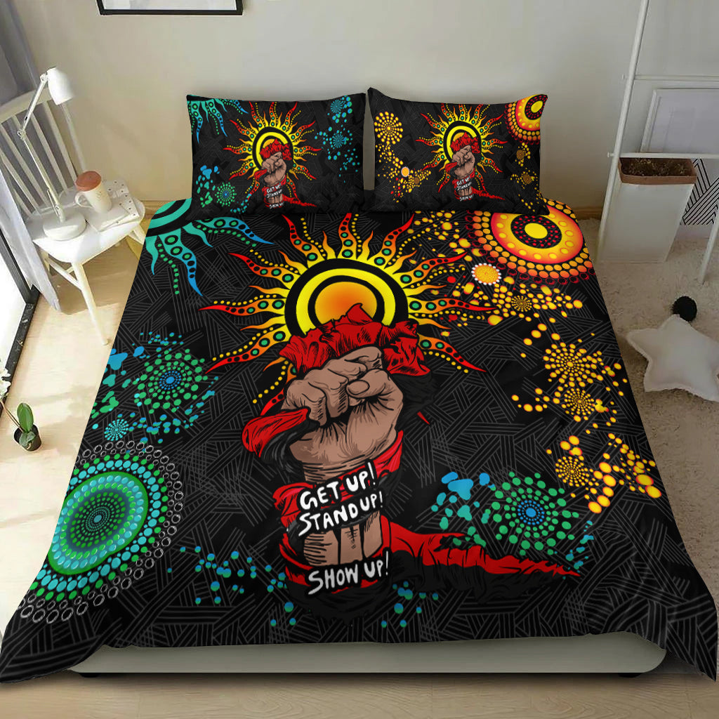 NAIDOC Week 2022 Aboriginal Art Unique Bedding Set - LT12