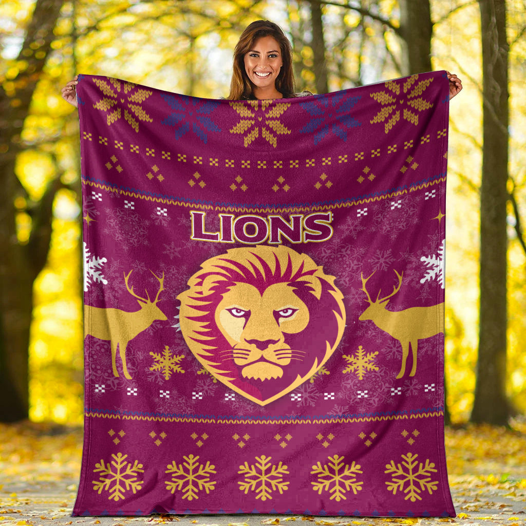 brisbane-lion-blanket-christmas-ugly-style