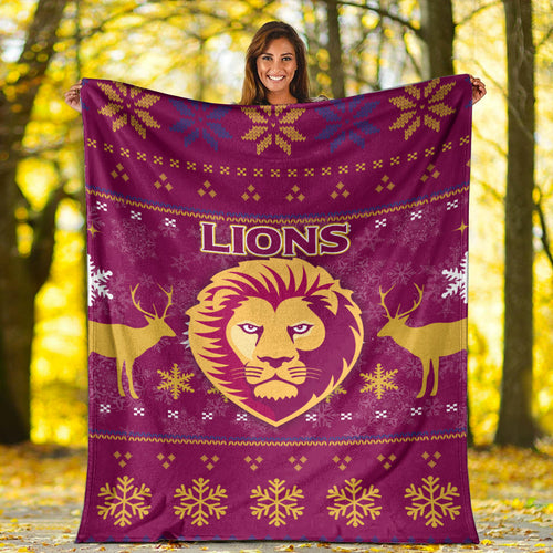 brisbane-lion-blanket-christmas-ugly-style