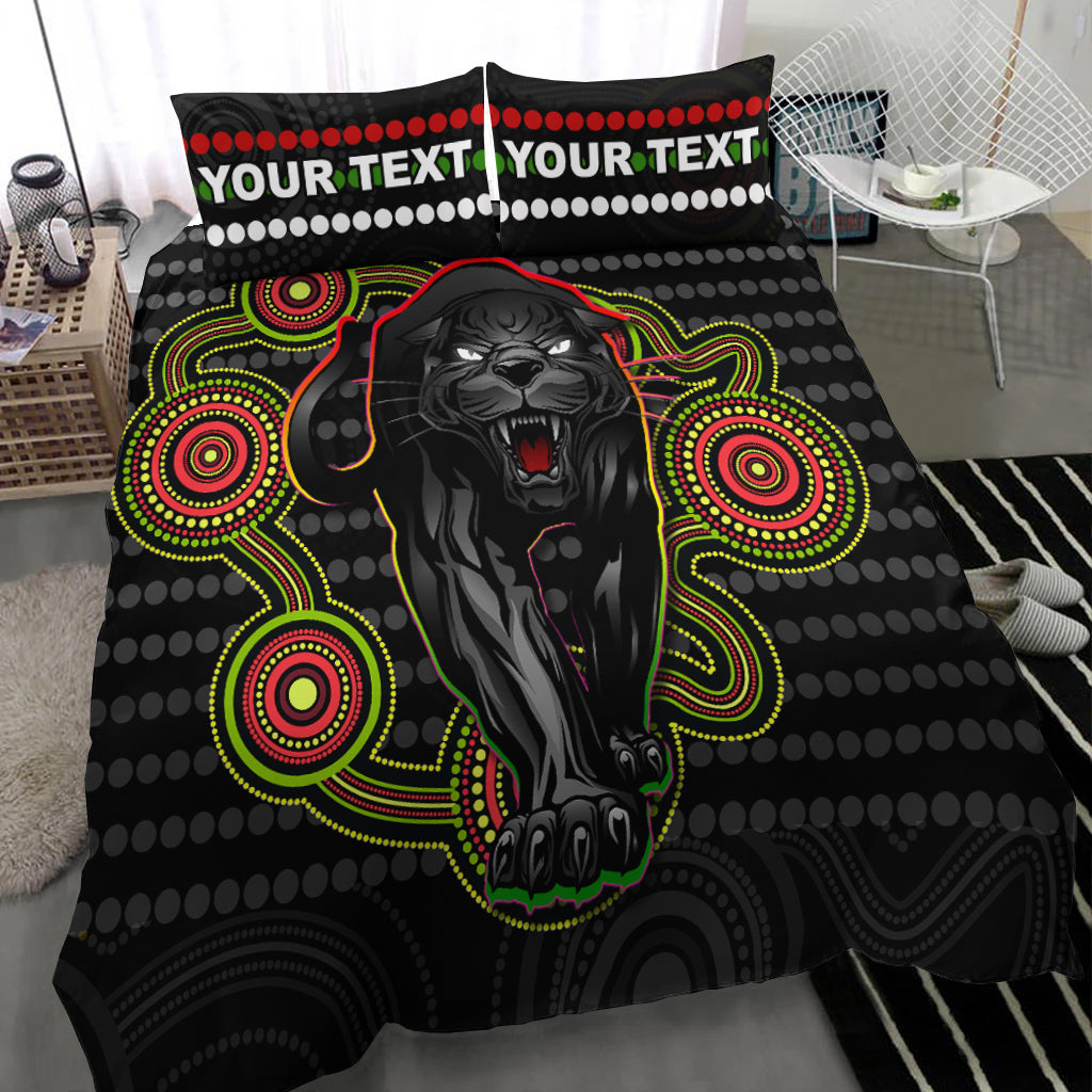 custom-personalised-panthers-indigenous-bedding-set-version-black-alternate