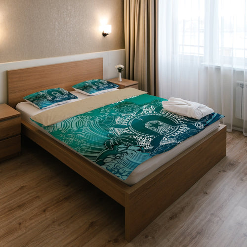 customaboriginal-bedding-set-torres-strait-islands-in-wave