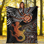 aboriginal-premium-blanket-lizard-sunshine