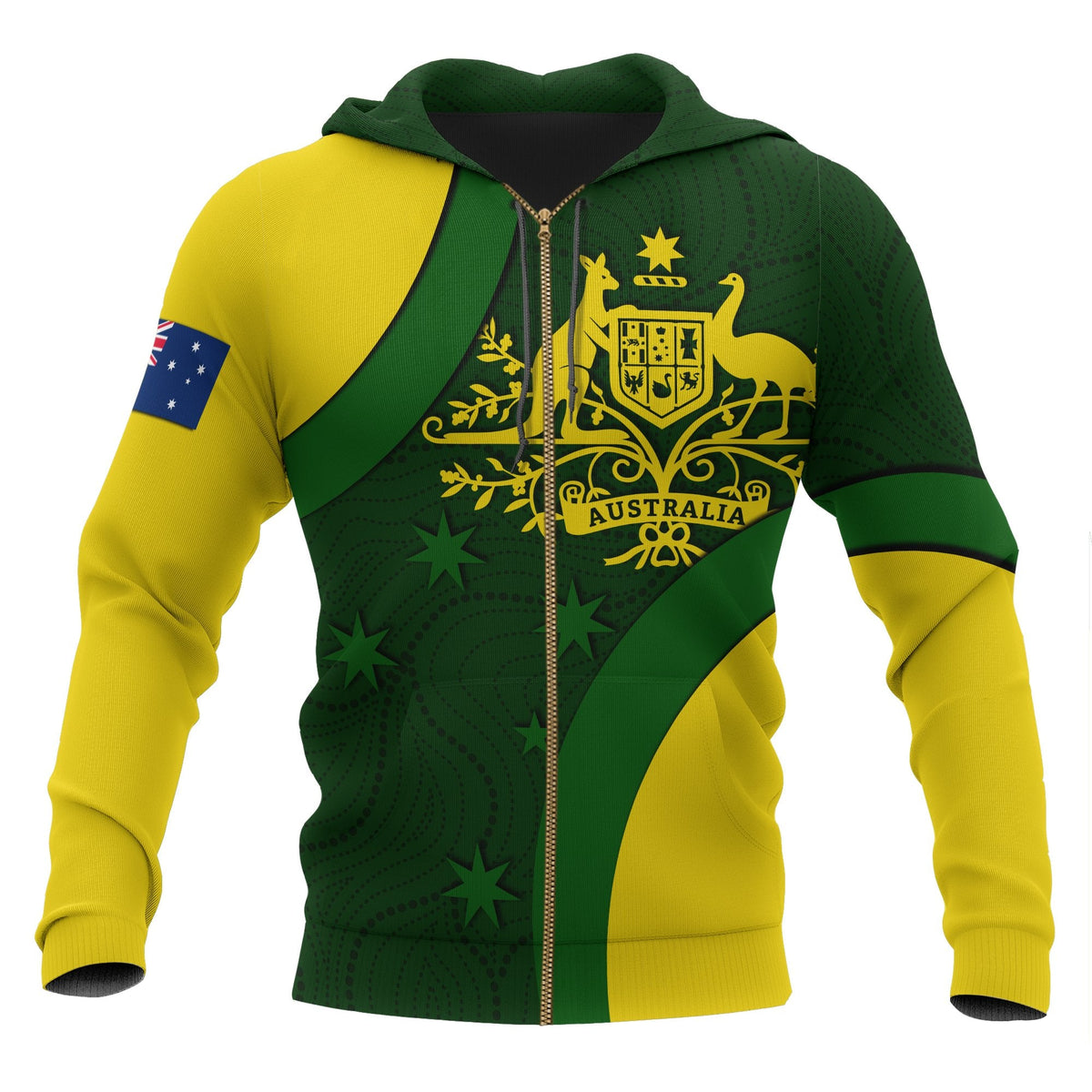 zip-up-hoodie-australia-coat-of-arms-hoodie-national-colors-unisex