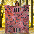aboriginal-premium-blanket-indigenous-footprint-landscape