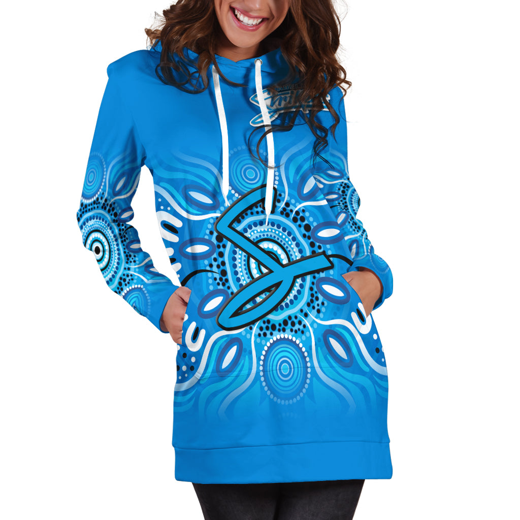 Adelaide Strikers Aboriginal Cricket 2022 Hoodie Dress - LT12
