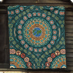 premium-quilt-aboriginal-green-dot-painting-with-earth