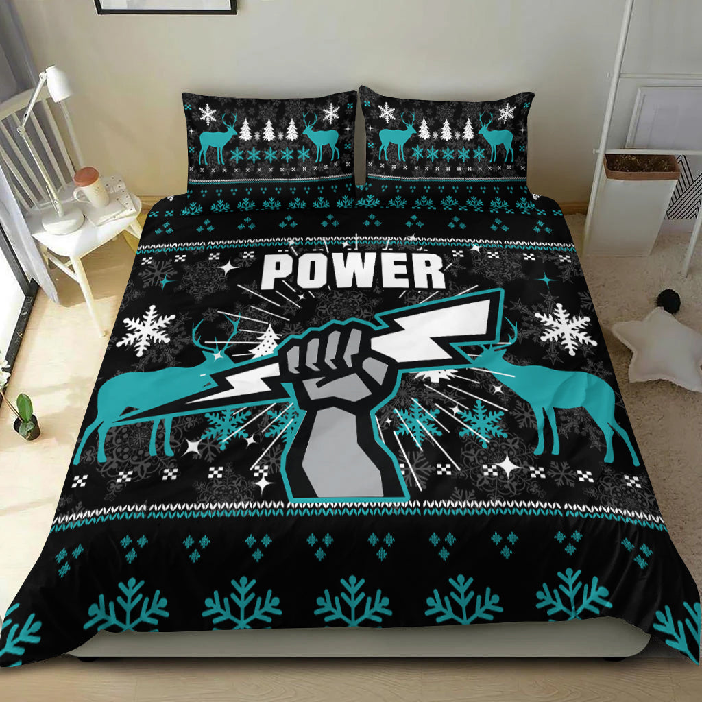 port-adelaide-bedding-set-christmas-ugly-style