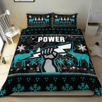 port-adelaide-bedding-set-christmas-ugly-style
