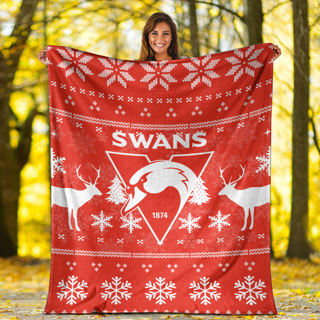 sydney-swans-blanket-christmas-ugly-style