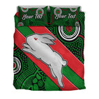custom-personalised-rabbitohs-indigenous-bedding-set-brave