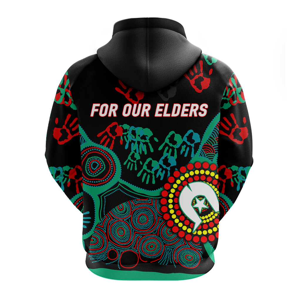 NAIDOC Week 2023 Aboriginal Art For Our Elders Hoodie - LT12