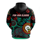 NAIDOC Week 2023 Aboriginal Art For Our Elders Hoodie - LT12