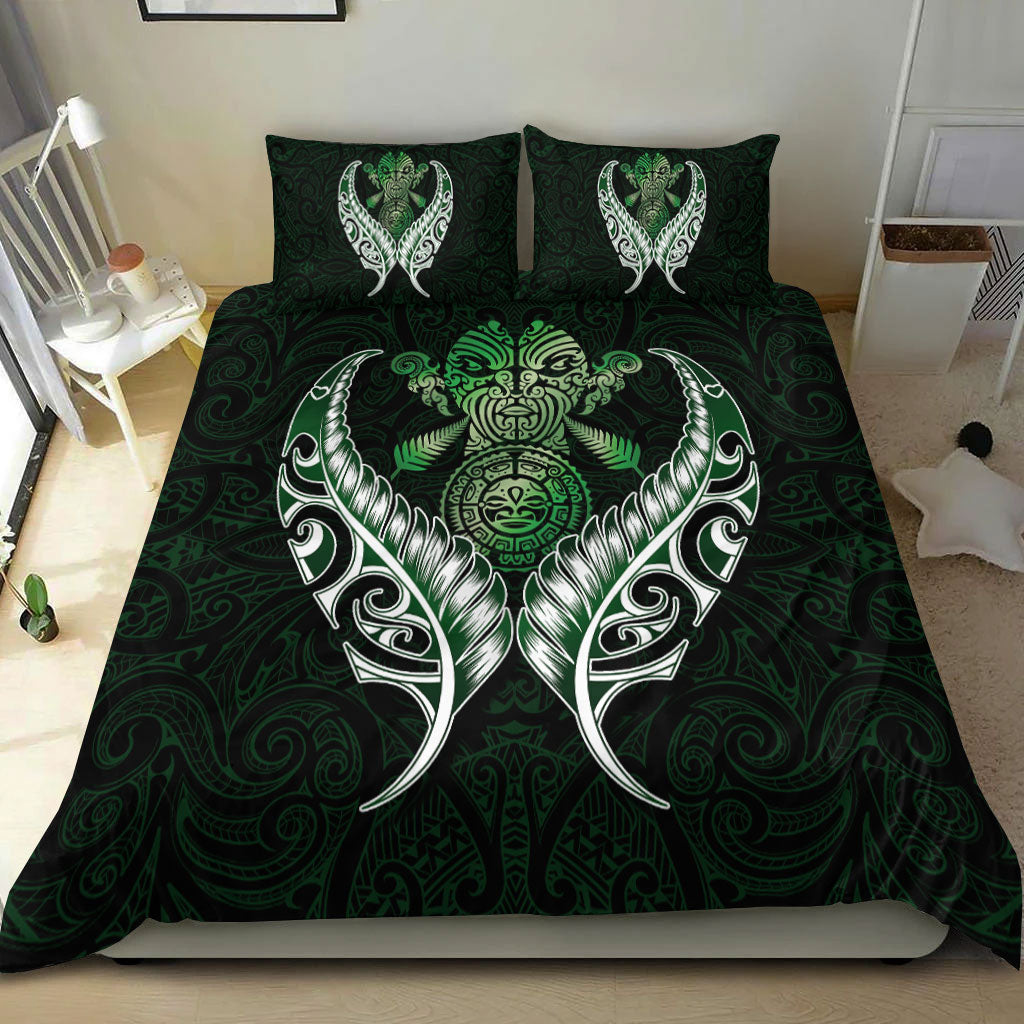 new-zealand-silver-fern-bedding-set-green