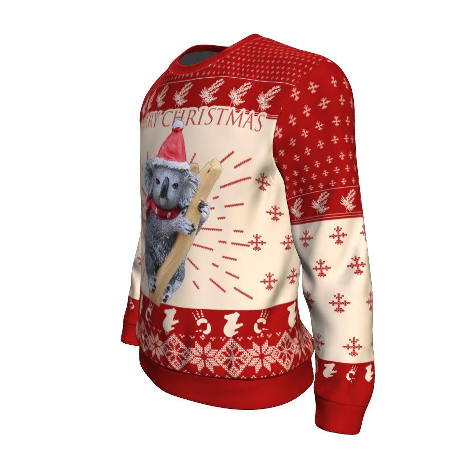 christmas-sweater-koala-shirt-merry-christmas-unisex