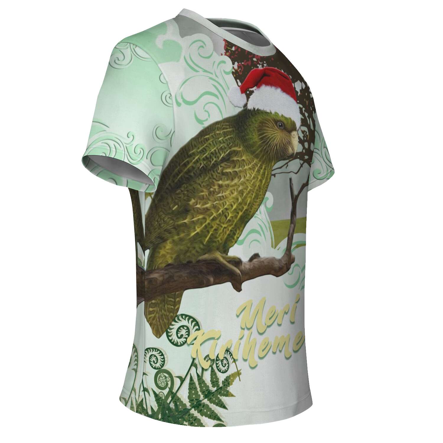 christmas-kakapo-new-zealand-t-shirt