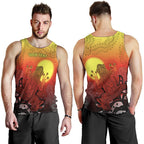 customaboriginal-mens-tank-top-indigenous-frog-red