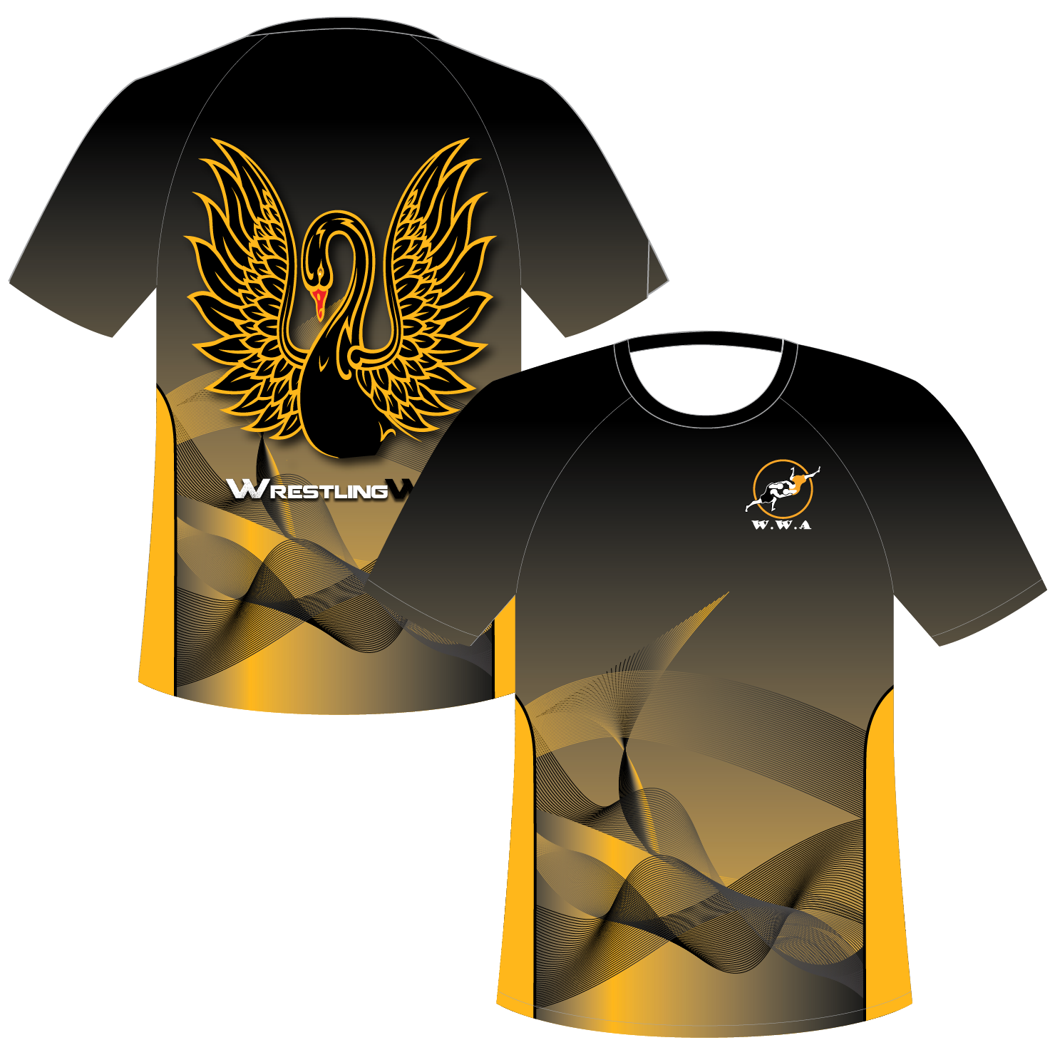 Western Australian State Wrestling T-Shirt