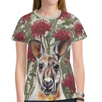 t-shirt-kangaroo-t-shirt-waratah-painting-unisex