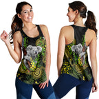 golden-wattle-women-racerback-tank-australia-acacia-pycnantha-mix-aboriginal