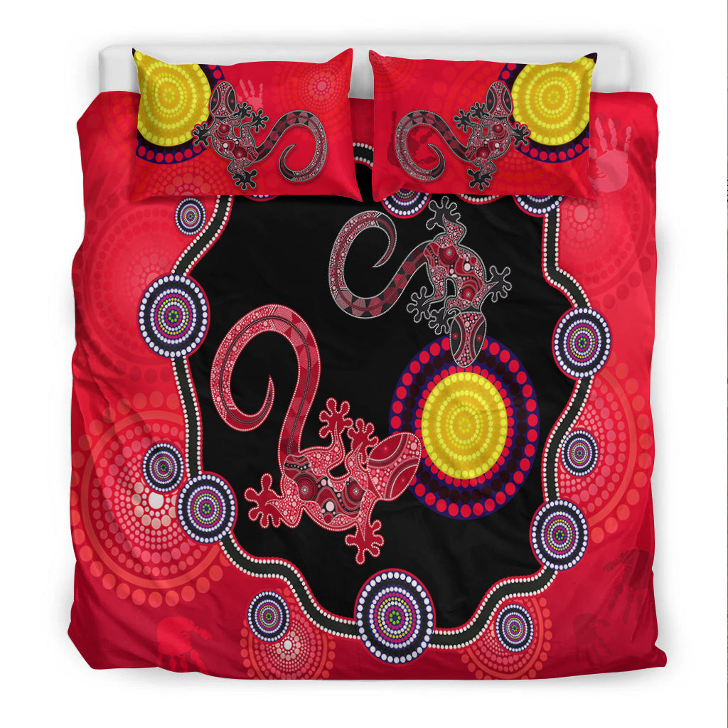 aboriginal-lizard-bedding-set-attracted-australia-version-red