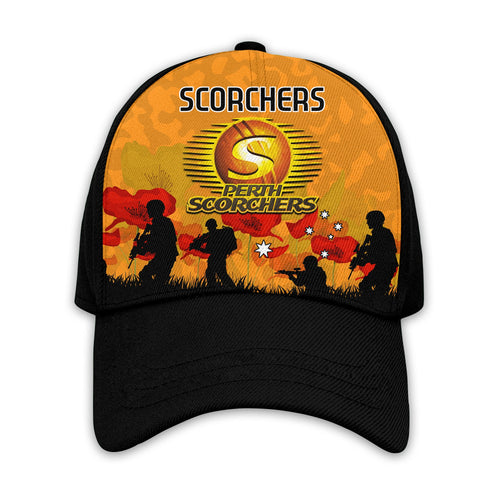 perth-scorchers-cricket-classic-cap-anzac-day-camouflage-poppy-lest-we-forget