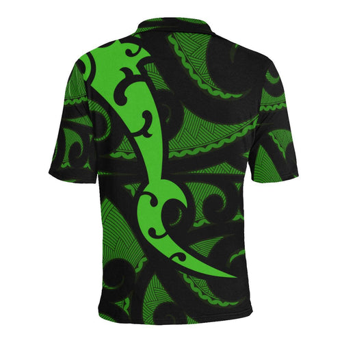 maori-green-mangopare-polo-shirt
