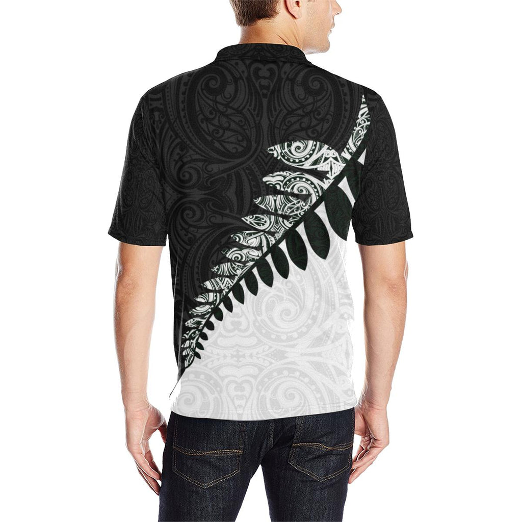 maori-fern-polo-t-shirts