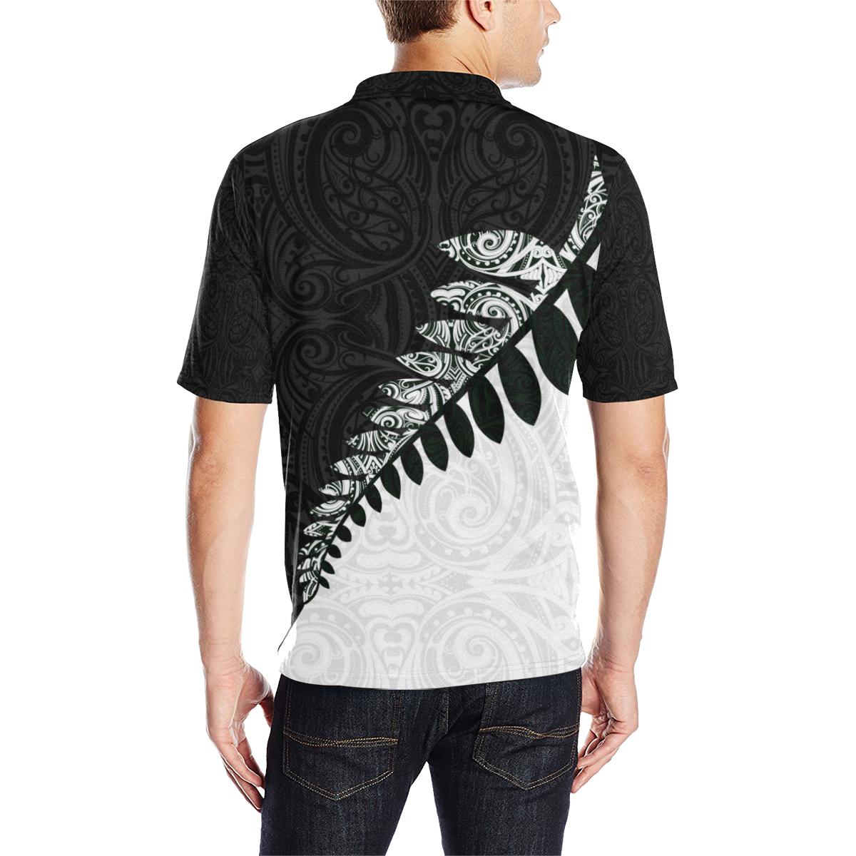 maori-fern-polo-t-shirts