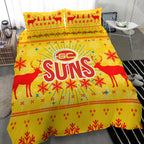gold-coast-suns-bedding-set-christmas-ugly-style