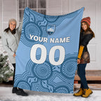 custom-personalised-sydney-blanket-indigenous-dot-painting-art
