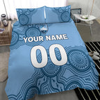 custom-personalised-sydney-bedding-set-indigenous-dot-painting-art