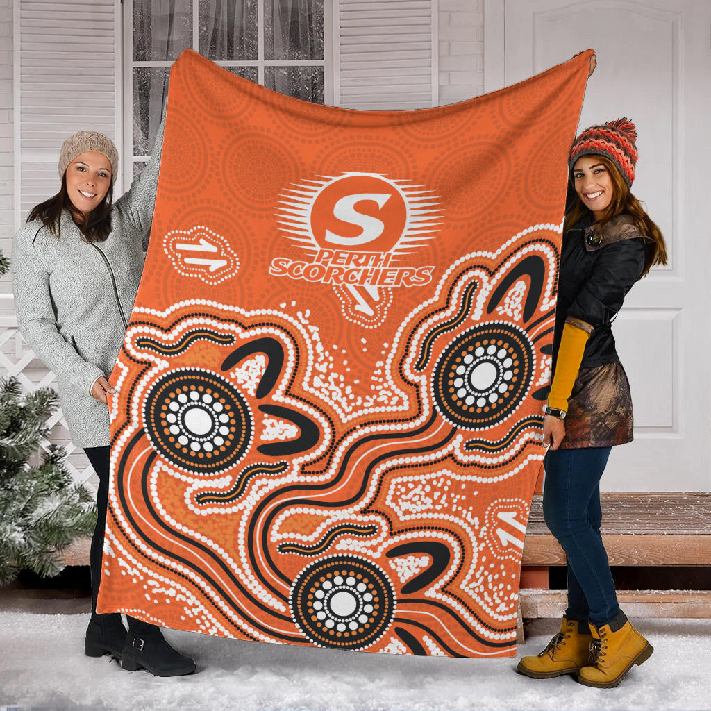perth-scorchers-blanket-aboriginal-art