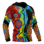 aboriginal-zip-up-hoodie-circle-dot-painting-flowers-patterns-blue-dream